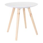 Tables gigognes rondes relief (lot de 2)