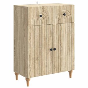 vidaXL Buffet Chêne Sonoma 66 x 34 5 x 90 cm Bois d'ingénierie