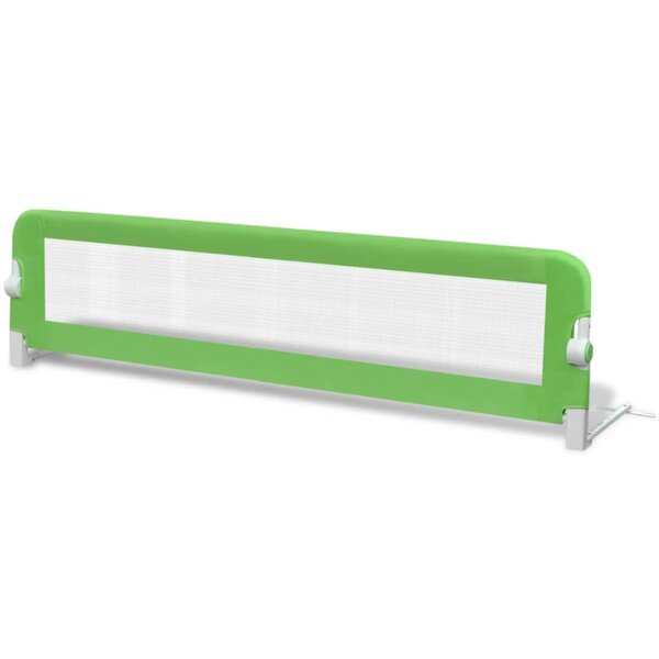 vidaXL Barrière de lit pour enfants 150x42 cm Vert