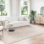 vidaXL Tapis de surface PALMERAS Beige 200 x 280 cm Polyester