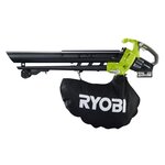 RYOBI Souffleur aspiro-broyeur 18V 5Ah 2 en 1 - 201 Km/h - RBV1850