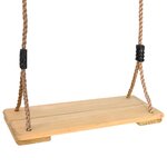 vidaXL Balançoire à planche 200 cm Bois de pin solide
