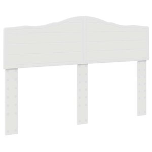 vidaXL Tête de lit Blanc Brillant 150 cm Bois d'ingénierie