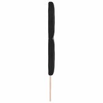 vidaXL Tête de lit avec tête de lit Noir 180 cm Velours