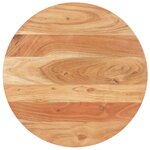 vidaXL Table de bistro Ø60x76 cm Bois d'acacia massif