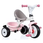 Smoby Tricycle pour bébé 3-en-1 Baby Balade Plus Rose