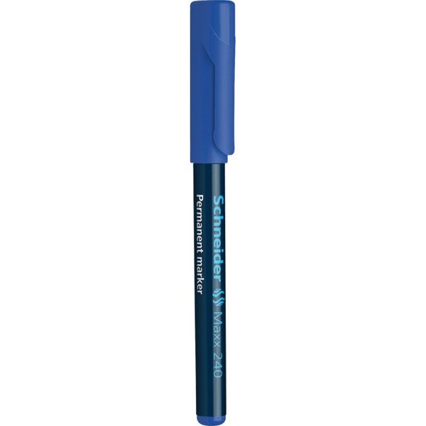 Marqueur permanent Maxx 240 bleu SCHNEIDER