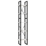vidaXL Bibliothèque à 5 niveaux Blanc 40x30x175 cm Bois de pin