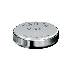 pile oxyde argent pour montres V389 (SR54) SR1130W 1,55 volt VARTA