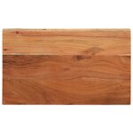 vidaXL Dessus de table 40x30x2 5 cm rectangulaire bois massif d'acacia
