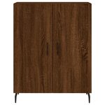 vidaXL Buffet chêne marron 69 5x34x90 cm bois d'ingénierie
