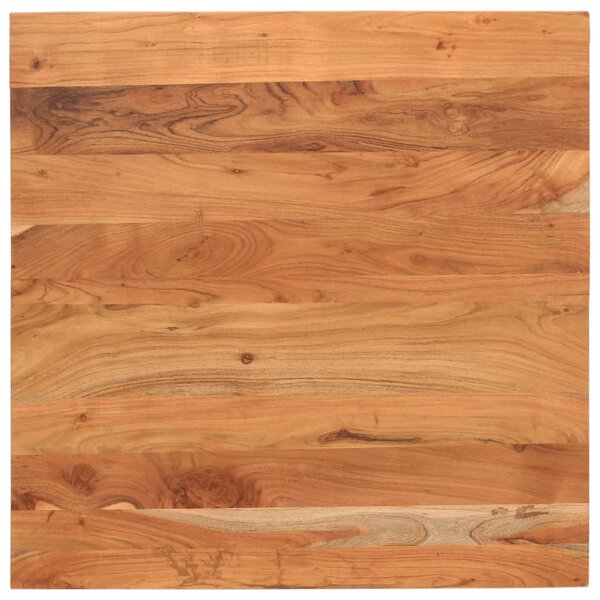 vidaXL Dessus de table 90x90x2 5 cm carré bois massif d'acacia