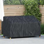 vidaXL Housse de banc de jardin 165 x 70 x 65 / 94 cm Tissu Oxford 420D