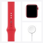 Apple Watch Series 6 GPS + Cellular, 40mm Boîtier en Aluminium PRODUCT(RED) avec Bracelet Sport PRODUCT(RED)