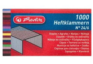 Boite de 1000 agrafes n°10, métal HERLITZ