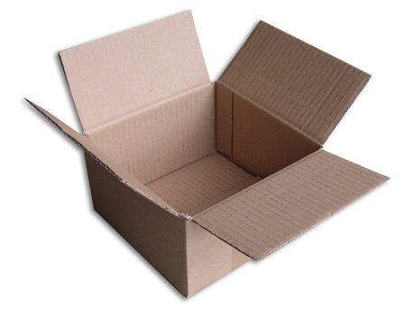 Lot de 10 boîtes carton (n°3) format 160x160x90 mm