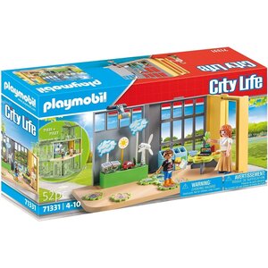 PLAYMOBIL 71331 - City Life - Classe éducative sur l'écologie