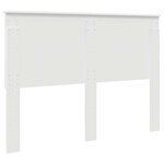 vidaXL Tête de lit Blanc 160 cm Bois d'ingénierie