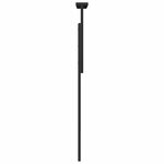 vidaXL Tête de lit Chêne noir 80 cm Bois d'ingénierie