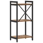 vidaXL Bibliothèque Bois ancien 40 x 30 x 83 cm Bois d'ingénierie