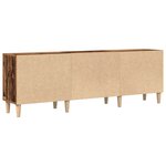 Meuble TV vidaXL Bois ancien 150x30x50 cm Bois aggloméré