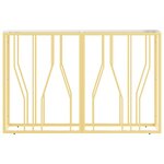 vidaXL Table console 110x30x70 cm acier inoxydable et verre