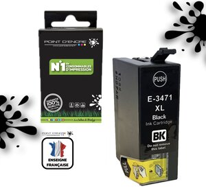 34XL  - Balle de golf - NOIR - Grande capacité