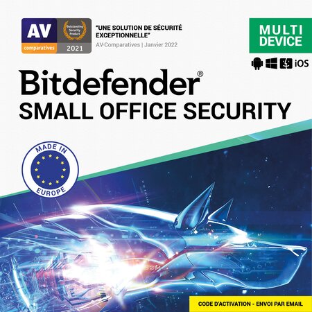 Bitdefender small office security - licence 2 ans - 10 appareils - a télécharger