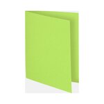 Paquet De 100 Chemises Flash 220 100  Recyclé - 24x32cm - Tilleul - X 5 - Exacompta