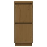 vidaXL Buffet Marron miel 31 5x34x75 cm Bois massif de pin