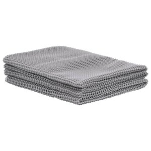 vidaXL Tapis de tente 250x550 cm Gris clair