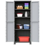 vidaXL Armoire en plastique 68x39x171 5 cm