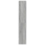 vidaXL Bibliothèque sonoma gris 100x33x187 5 cm bois d'ingénierie