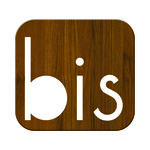 Numéro BIS-Numéro adhésif pour boîtes aux lettres - Vinyle épais texturé, hauteur 50 mm - Bois Miel