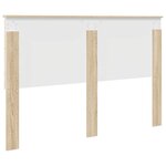 vidaXL Tête de lit Chêne Sonoma 150 cm Bois d'ingénierie