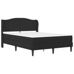vidaXL Cadre de lit avec tête de lit Noir 140 x 200 cm Simili cuir