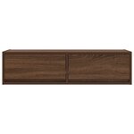 Meuble TV vidaXL Marron Chêne 100x31x25 5 cm Bois d'ingénierie