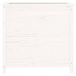 vidaXL Jardinière blanc 82 5x40x78 cm bois massif de pin