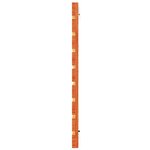 vidaXL Tête de lit murale 166x3x63 cm Bois massif de pin