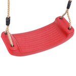 vidaXL Siège de balançoire pour enfants Rouge