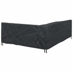 vidaXL Housse pour meubles Noir 250 x 180 x 80 cm Tissu Oxford 210D