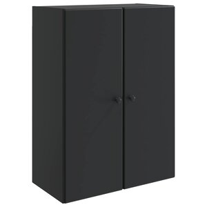 vidaXL Armoire Murale Noir 66 x 34 5 x 90 cm Bois d'ingénierie
