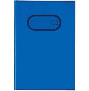 protège-cahiers format A5 en PP Bleu transparent HERMA
