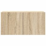 vidaXL Ensemble de meubles TV 4 Pièces Chêne sonoma Bois d'ingénierie