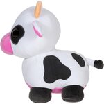 Jazwares AME0007 - Adoptez-moi ! Vache en peluche