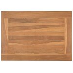 vidaXL Table basse Marron 50 x 35 x 36 cm Bois de teck massif