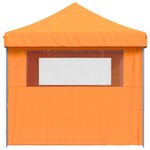 vidaXL Tente de fête Orange 279 x 410 x 315 cm Tissu Oxford