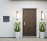 Boîte aux lettres murale ou sur pied design et Porte-journaux Verrouillable Gris anthracite