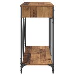 vidaXL Table console Bois Ancien 100 x 39 x 78 5 cm Bois d'ingénierie