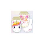 Candy Cloud - Carnet à Spirales Tête de Licorne - 10.4 x 13.8 cm - Rainbow